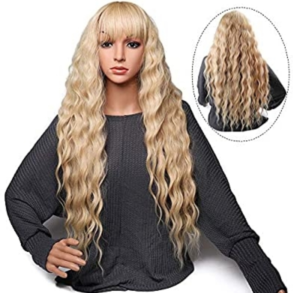 Blonde Beauty Full Wavy Wig - Picture 2 of 3